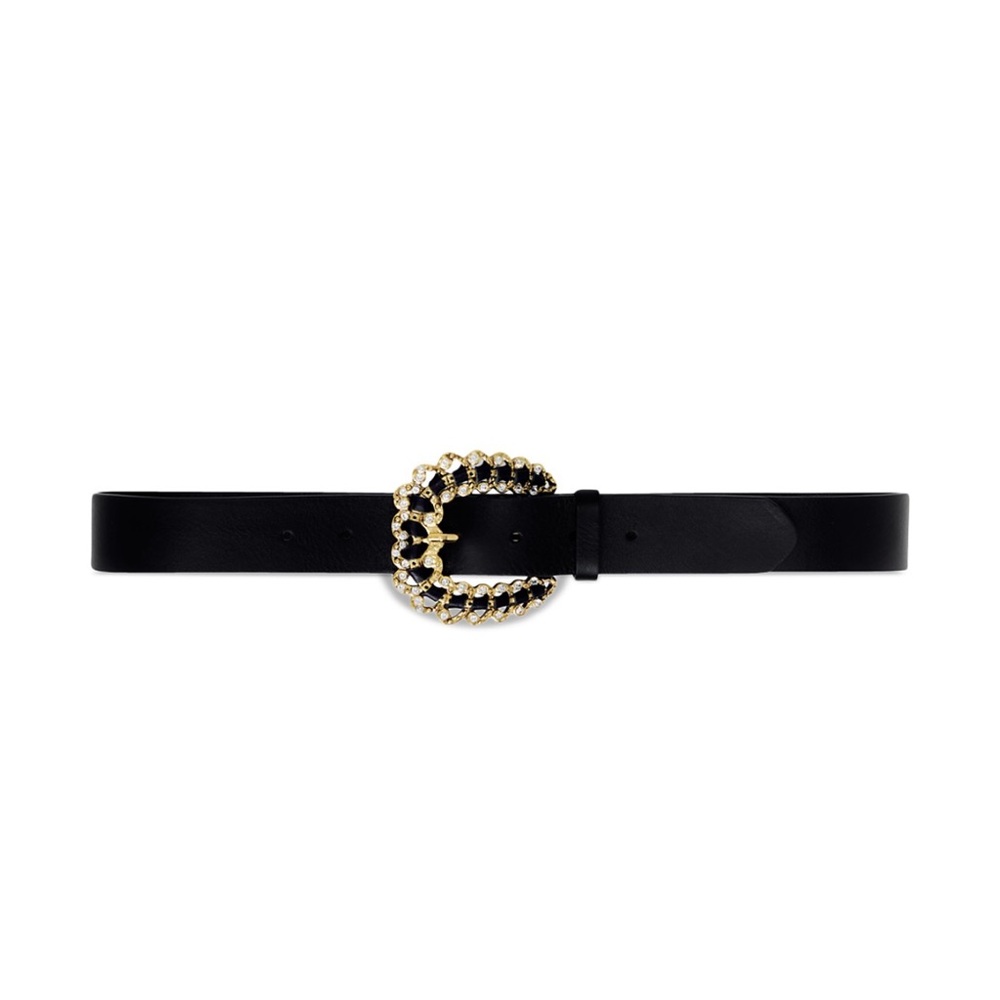 MAJE
Women's Alma Jewel Buckle Belt